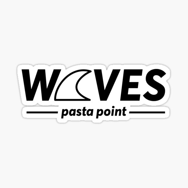 Item preview, LOGO WAVES PASTA POINT designed and sold by boleteshop.