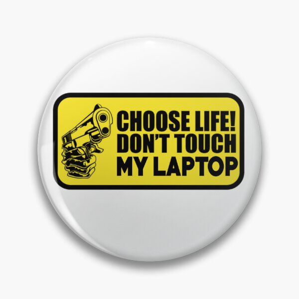 Item preview, Don't touch my laptop  designed and sold by fattim3.
