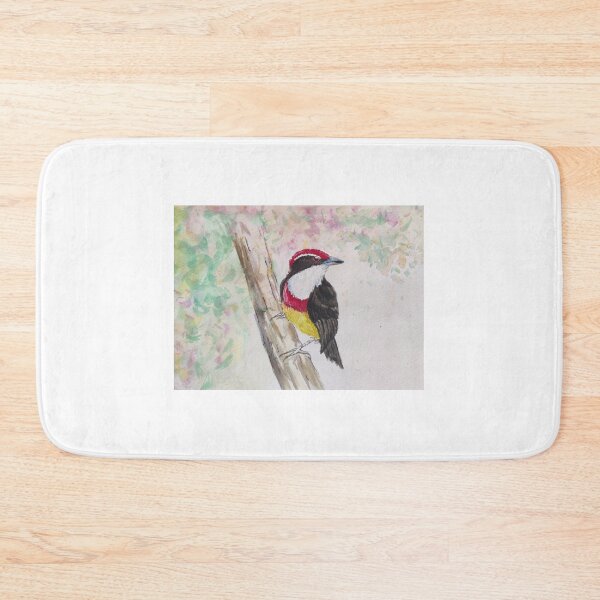 Item preview, Scarlet-banded Barbet Study designed and sold by anwar-art.