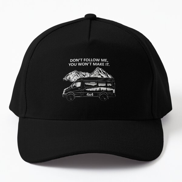 4x4 off-road campervan Baseball Cap