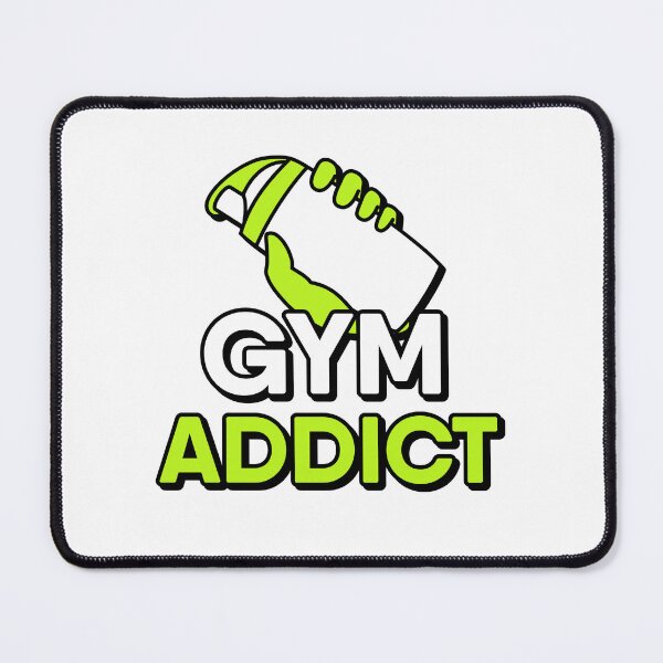 Item preview, Gym Addict with Cool Protein shaker designed and sold by RiciPaneto.