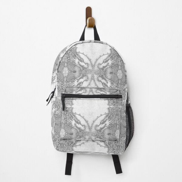 Item preview, Dragon Passing on Knowledge Pine Cone Twirl White Gray Sketch 2024 designed and sold by SpiritGifts.