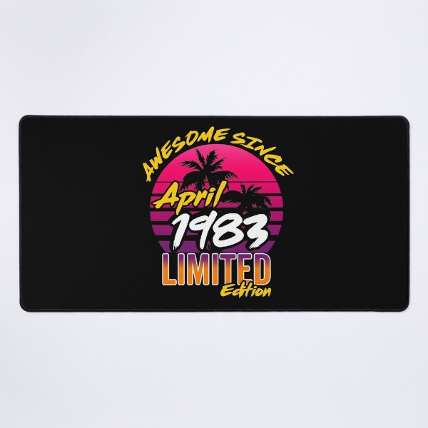 Item preview, Awesome Since April 1983 | Made In 1983 | April 1983 Limited Edition designed and sold by AMINE  ★★★★★.
