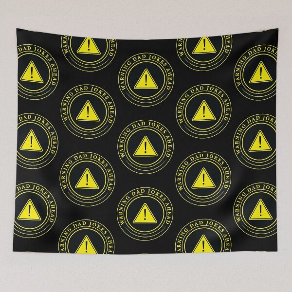 Item preview, Warning Dad Jokes Ahead designed and sold by onetrend.