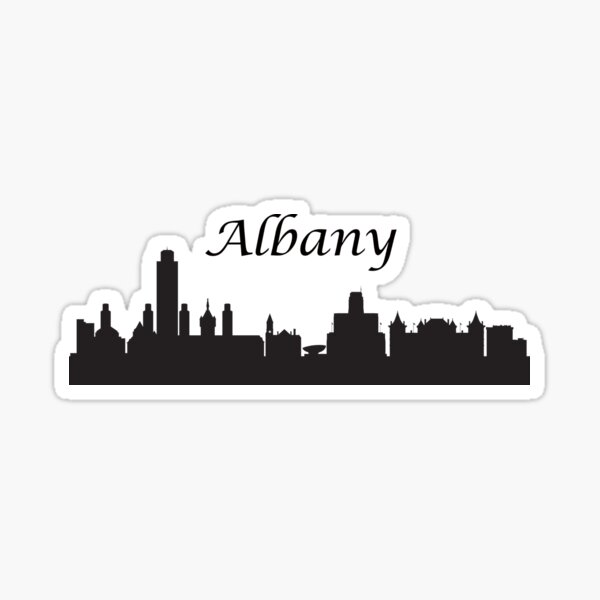 Item preview, Albany New York Skyline  designed and sold by webpatty.
