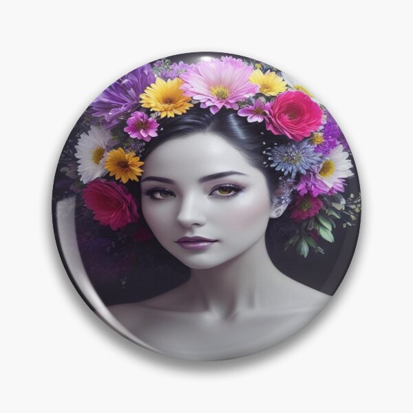 Item preview, Flower Hat Lady designed and sold by Andee K.