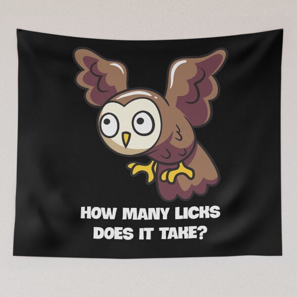 Item preview, How many licks does it take? designed and sold by stripedcarpet.