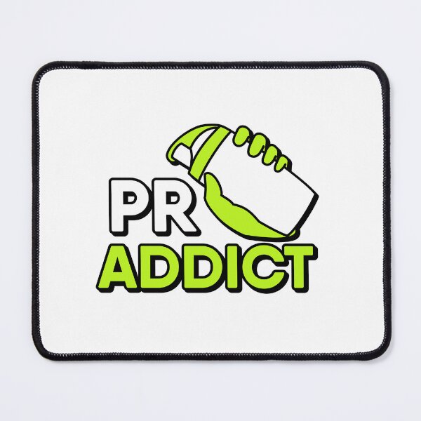 Item preview, PR Addict with Cool Protein shaker, personal record designed and sold by RiciPaneto.