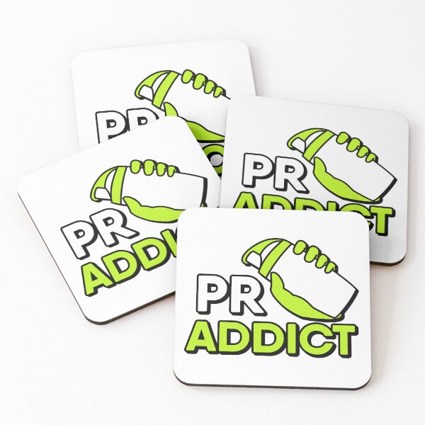 Item preview, PR Addict with Cool Protein shaker, personal record designed and sold by RiciPaneto.