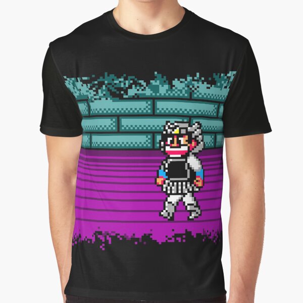 Alex kidd in shinobi world - Boss Stage T-shirt graphique