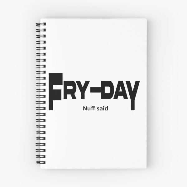 Item preview, Friday nuff said Sarcastic Fry day shirts motivation shirts shirts from Monday to Friday designed and sold by Modern Outlet  ⭐⭐⭐⭐⭐.
