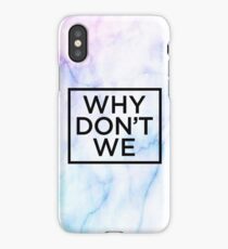 Why Don't We Marble iPhone Case/Skin