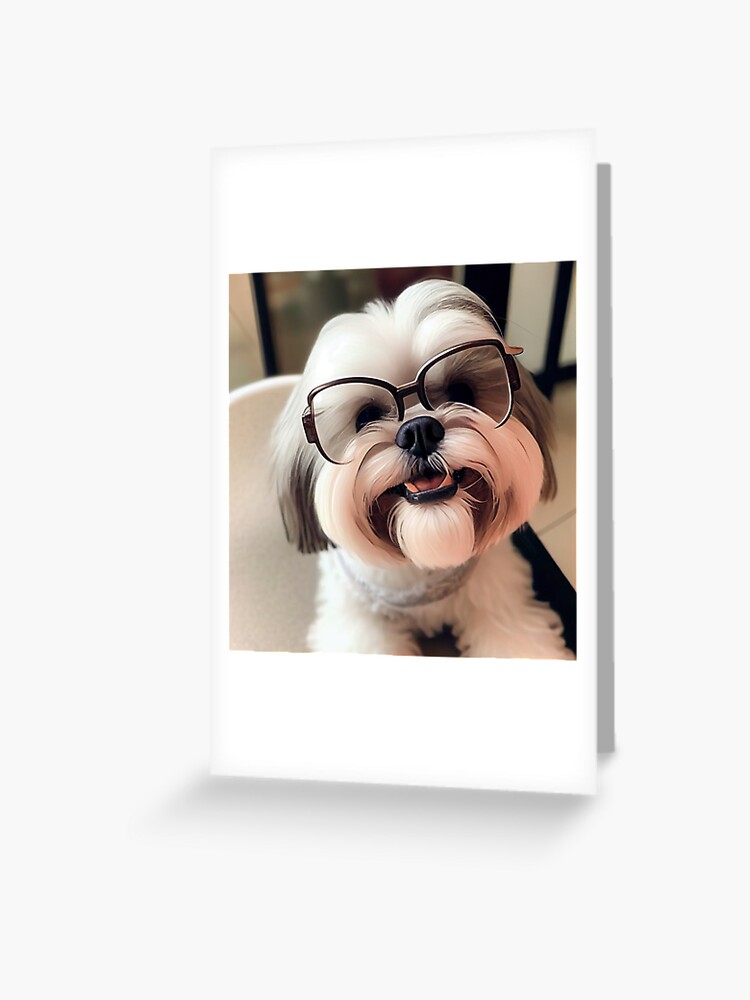 Shih Tzu Cartoon Glasses/Sunglasses Case Shih Tzu Cartoon Glasses/Sunglasses Case