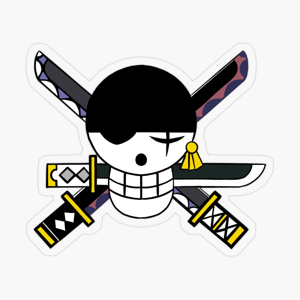 Roronoa Zoro Skull SVG, One Piece Logo SVG, Anime One Piece - Inspire Uplift