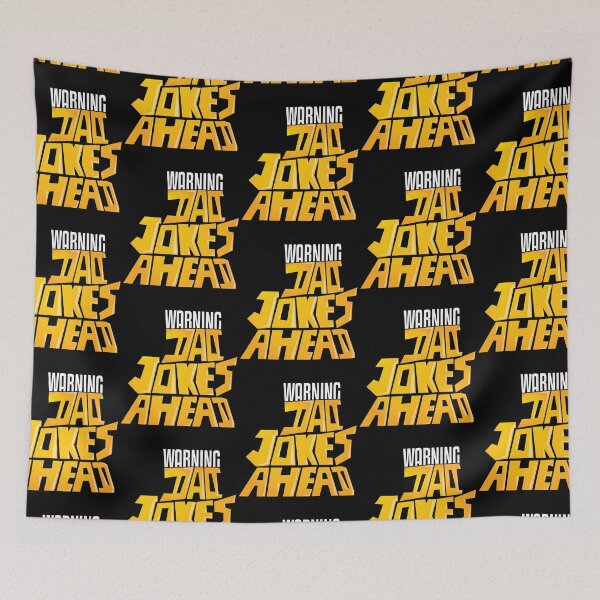 Item preview, Warning Dad Jokes Ahead designed and sold by onetrend.