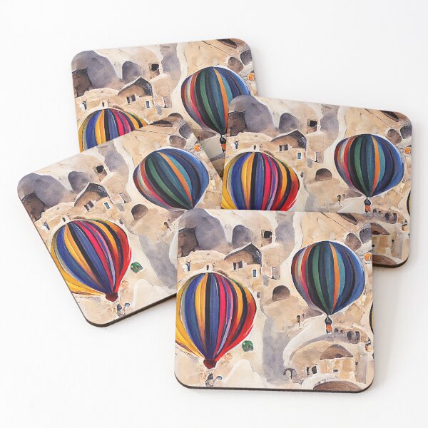 Item preview, Cappadocia watercolor designed and sold by loud-silence.