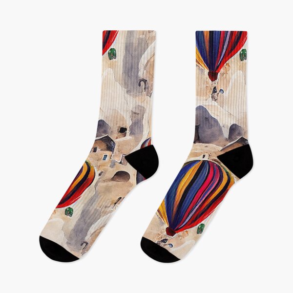 Item preview, Cappadocia watercolor designed and sold by loud-silence.