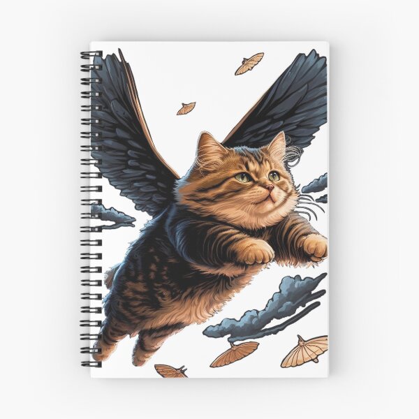 Item preview, Flying cat designed and sold by MckennaiiShop.