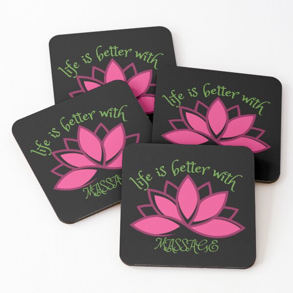 Item preview, life is better with massage 7 designed and sold by FLOWER--ART.