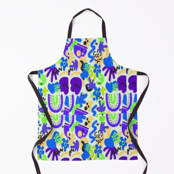 Item preview, Joy Abstract Design Psychedelic Graphic Design 5, Abstraction, bold colorful abstract playful design inspired by nature designed and sold by Adri Barnard.