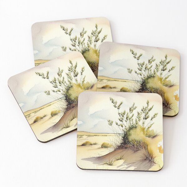 Item preview, Watercolor sand dunes designed and sold by LaMadeleine.