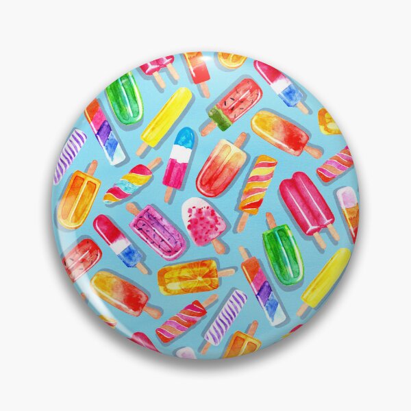 Item preview, Summer Punch Ice Pops - Baby Blue designed and sold by TigaTiga.