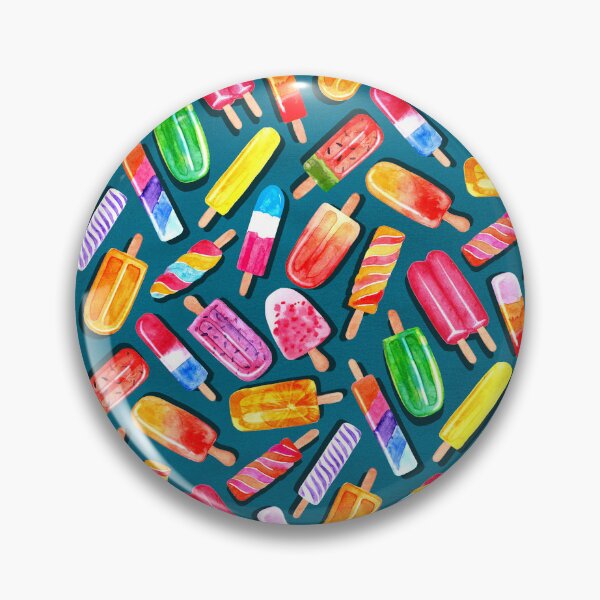 Item preview, Summer Punch Ice Pops - Teal designed and sold by TigaTiga.