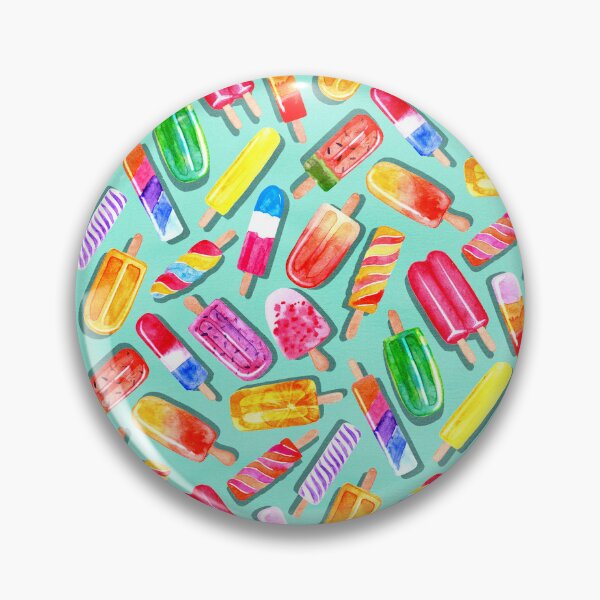 Item preview, Summer Punch ice Pops - Turquoise designed and sold by TigaTiga.