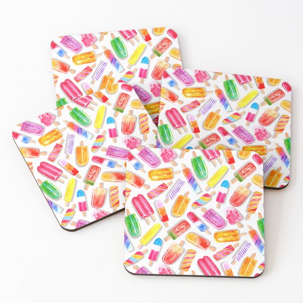 Item preview, Summer Punch Ice Pops - On White designed and sold by TigaTiga.