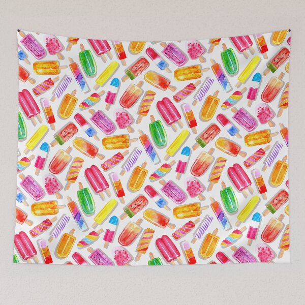 Item preview, Summer Punch Ice Pops - On White designed and sold by TigaTiga.