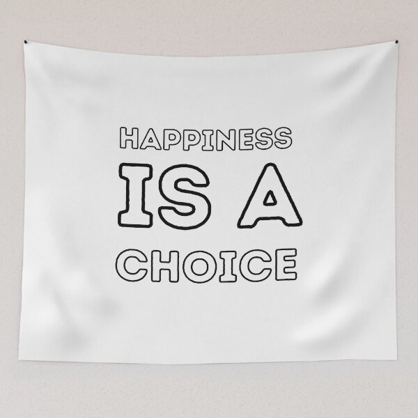 Item preview, Happiness is a choice designed and sold by BluePlanetStore.