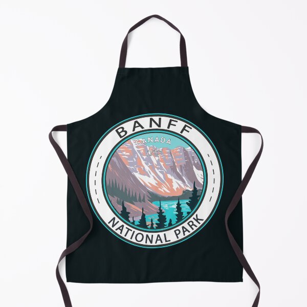 Item preview, Banff National Park Moraine Lake Badge designed and sold by KrisSidDesigns.