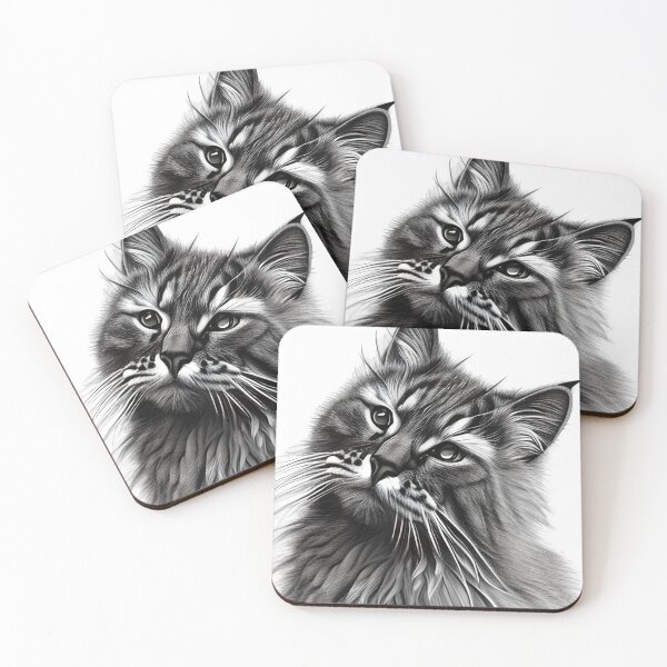 Item preview, Magnificent Maine Coon Cat designed and sold by TastySpace.