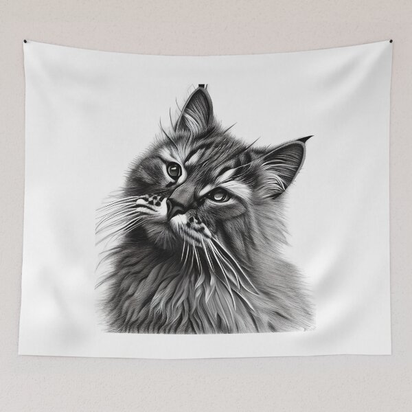 Item preview, Magnificent Maine Coon Cat designed and sold by TastySpace.