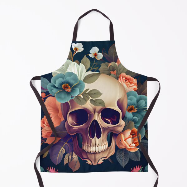 Aperçu de l'œuvre Floral Skull Pattern I créée et vendue par Gadgetaliciouss.