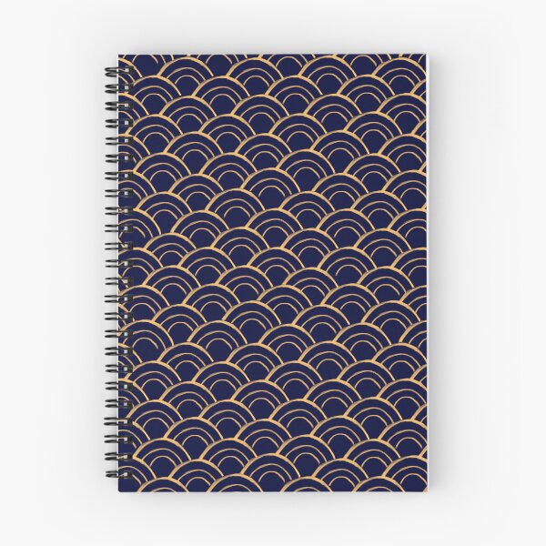 Item preview, Blue Gold Dragon Scale Pattern designed and sold by IcyArtShop.