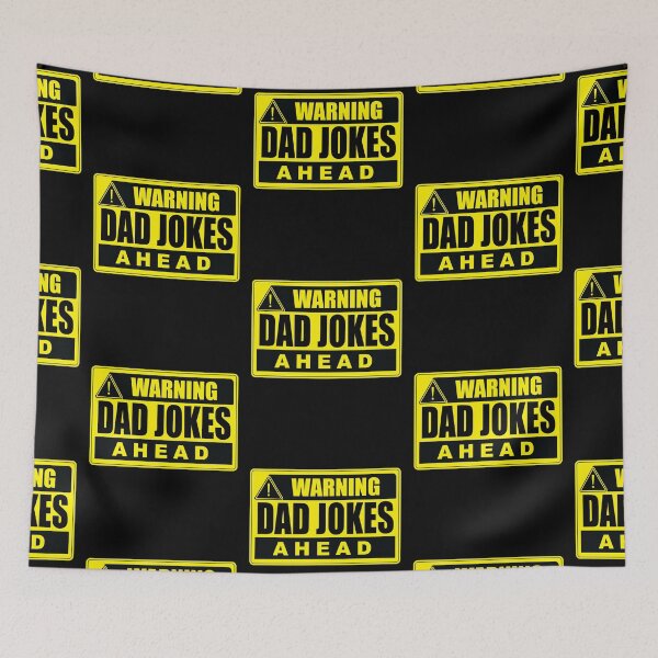 Item preview, Warning Dad Jokes Ahead designed and sold by onetrend.
