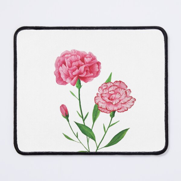 Item preview, Carnation Flower Watercolor designed and sold by ug-atelier.
