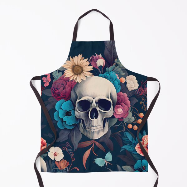 Aperçu de l'œuvre Floral Skull Pattern II créée et vendue par Gadgetaliciouss.