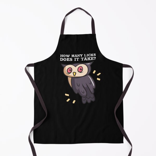 Item preview, How many licks does it take? Owl designed and sold by stripedcarpet.