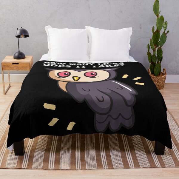 Item preview, How many licks does it take? Owl designed and sold by stripedcarpet.