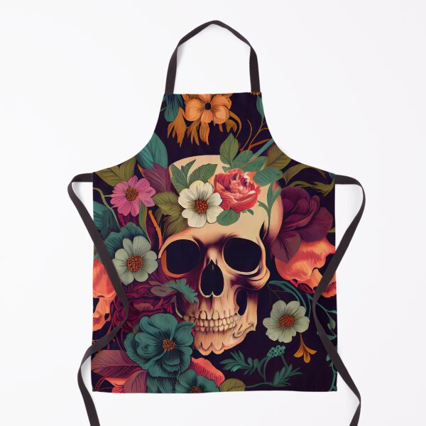 Aperçu de l'œuvre Floral Skull Pattern III créée et vendue par Gadgetaliciouss.