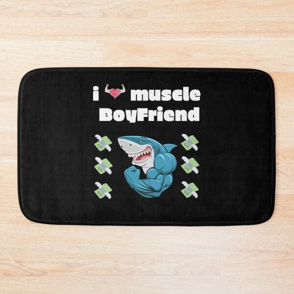 Item preview, I love muscle BoyFriend designed and sold by SlimAwayhaha.