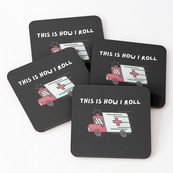 Item preview, Funny EMTs This Is How I Roll Paramedics designed and sold by salazare01.