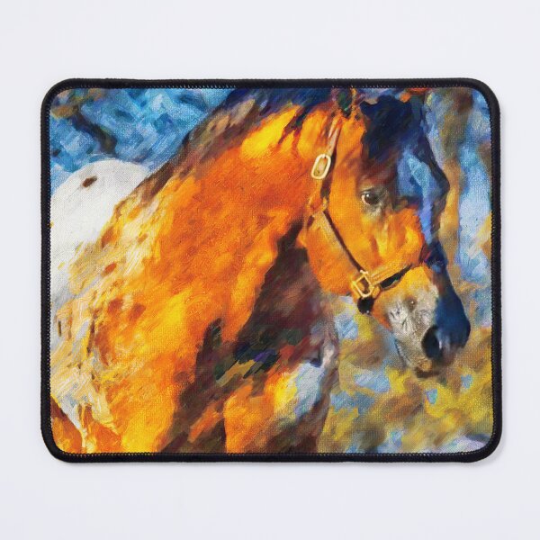 Item preview, Friendly Appaloosa horse – digital painting designed and sold by NickoPrints.