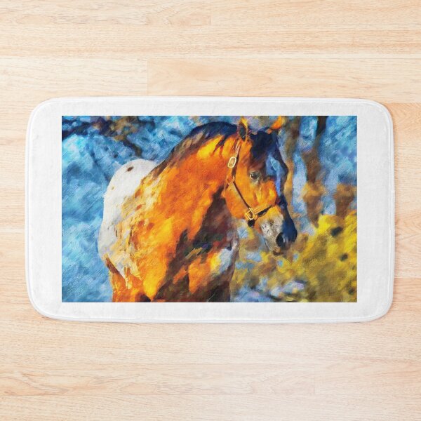 Item preview, Friendly Appaloosa horse – digital painting designed and sold by NickoPrints.