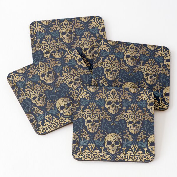 Item preview, Ornamental Gothic Skull Patterns III designed and sold by Gadgetaliciouss.
