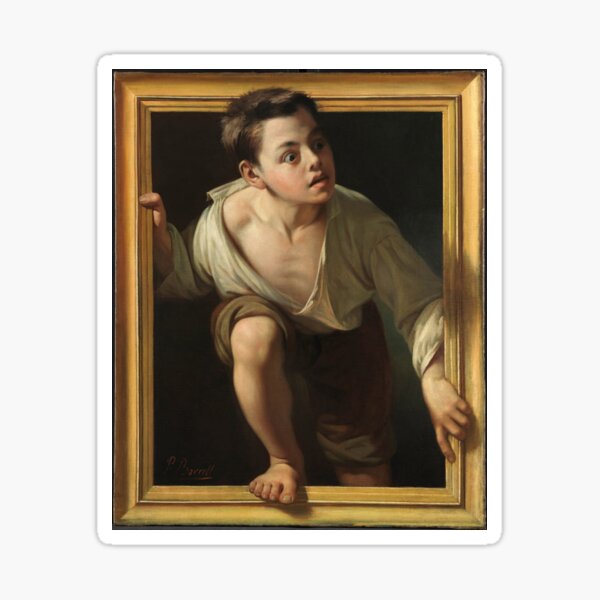 Artikel-Vorschau von Der Kritik entkommen (1874) – Pere Borrell del Caso, designt und verkauft von SALON DES ARTS.
