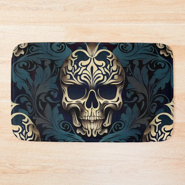 Artikelvorschau, Ornamental Gothic Skull Patterns IV entworfen und verkauft von Gadgetaliciouss.