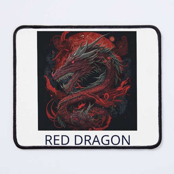 Item preview, The red dragon designed and sold by aymanraji.